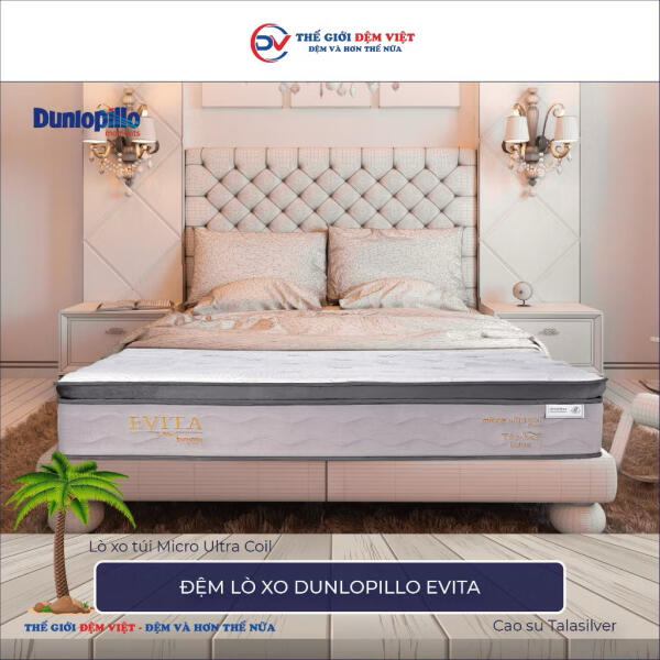 Đệm lò xo Dunlopillo Evita